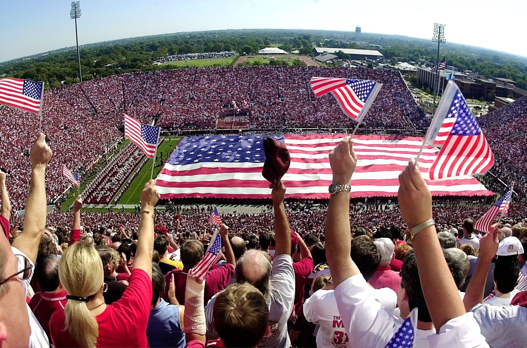 Sooners first game post 9/11